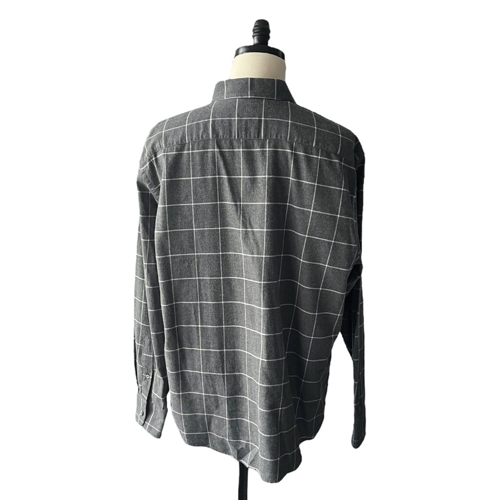 UNTUCKit Grey Flannel Windowpane Check | XXL - Picture 5 of 8